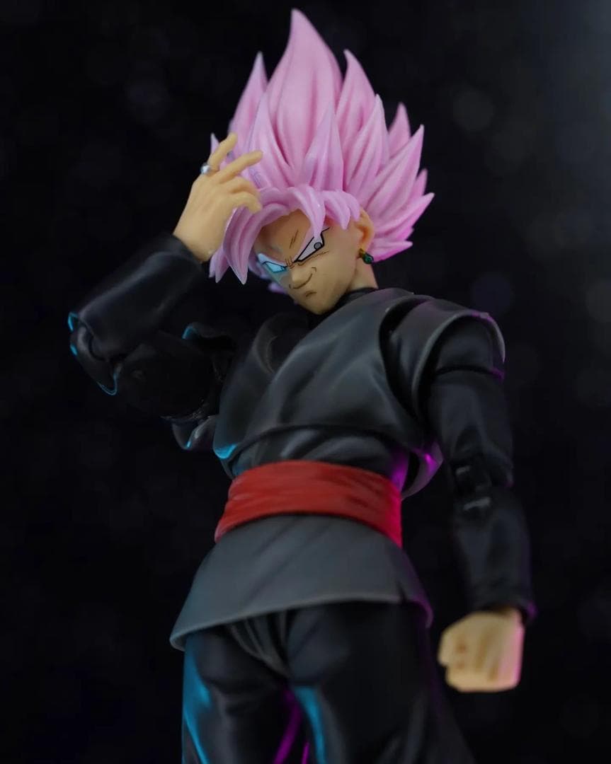 s.h.figuarts 同サイズ 超サイヤ人 ロゼ ヘッドパーツ 4色セット