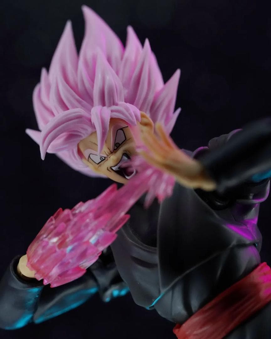 s.h.figuarts 同サイズ 超サイヤ人 ロゼ ヘッドパーツ 4色セット