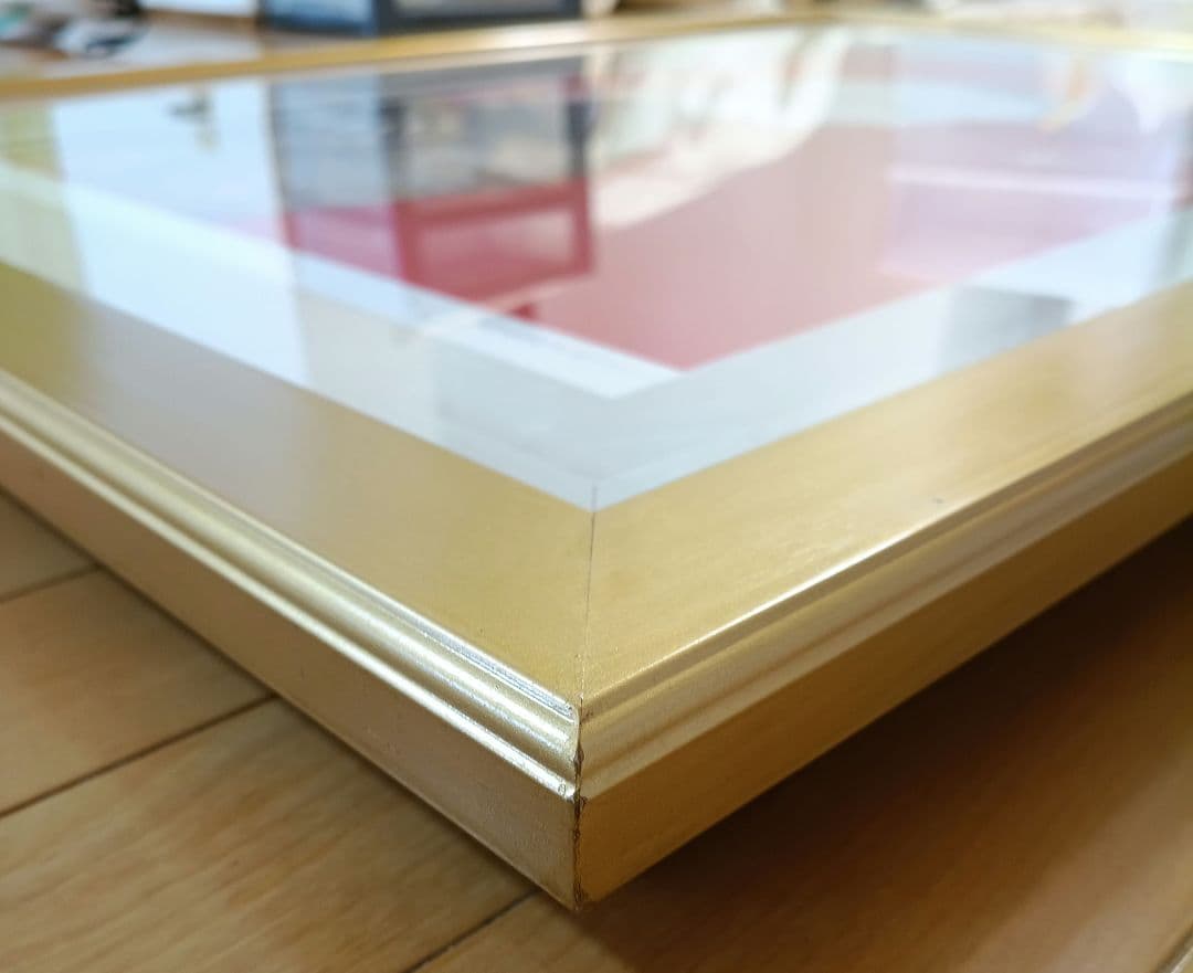 天野喜孝『紅い皇子』154/350　直筆サイン　ミクスドメディア