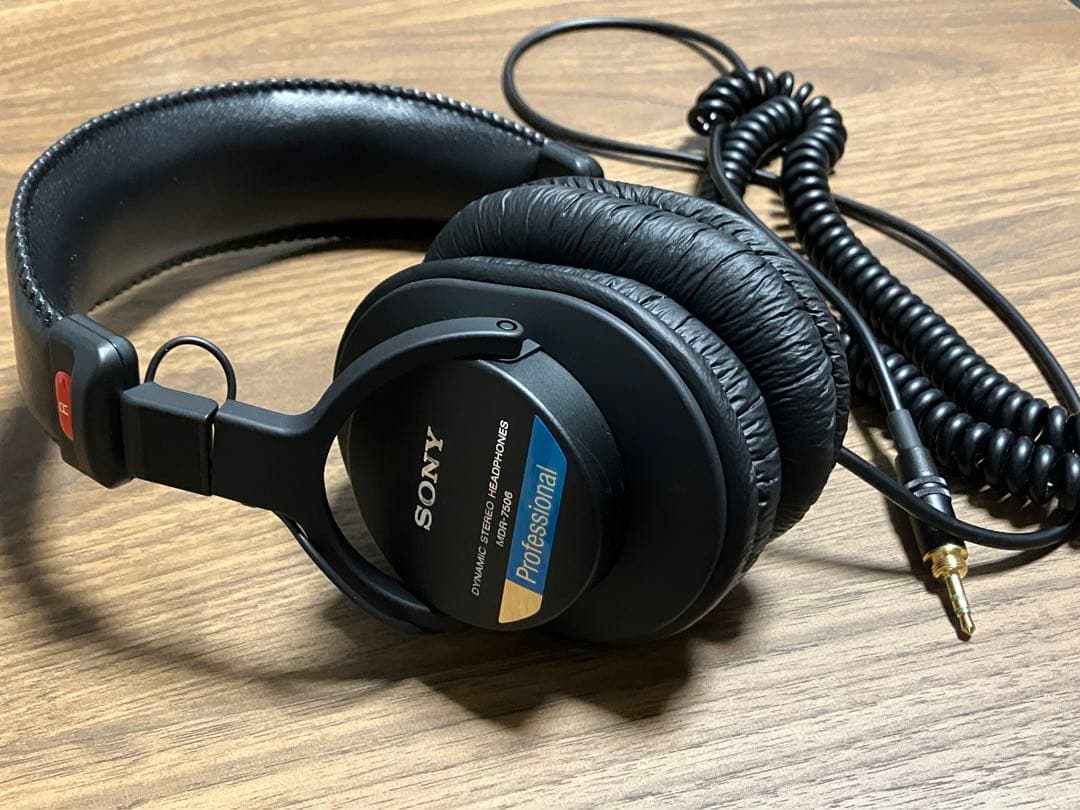 SONY MDR-7506 スタジオモニターヘッドフォン