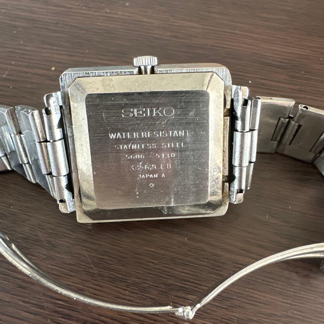 c*~様 SEIKO 自動巻き時計 黒文字盤 ステンレス