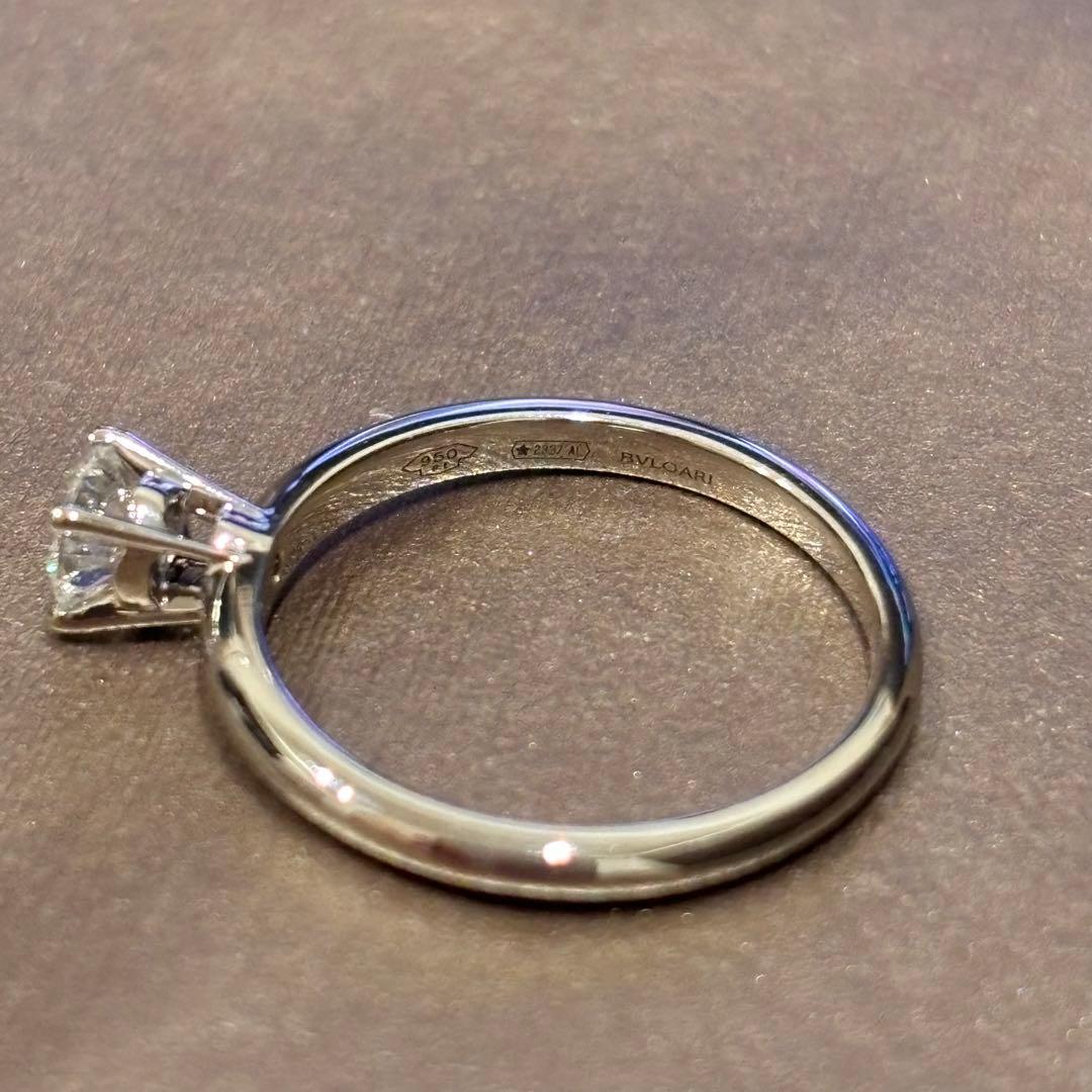 【最終値下】BVLGARI ソリティアリング 0.30カラット GIA鑑定書付き