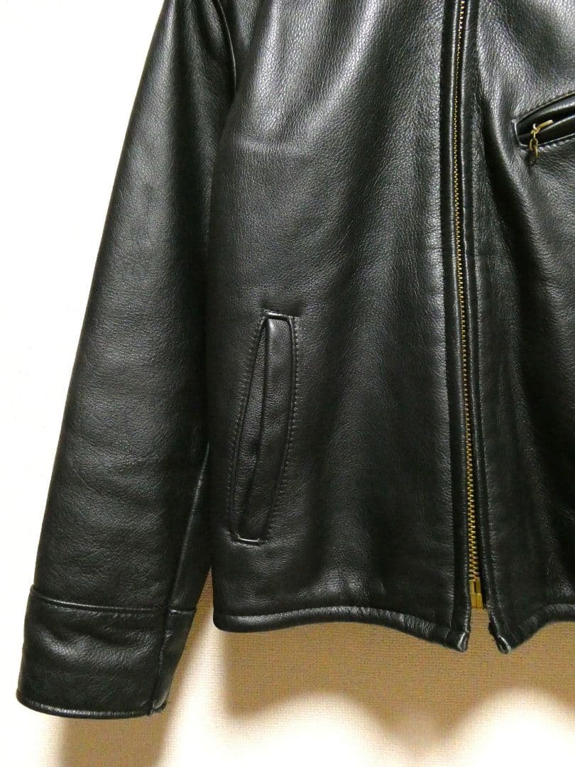 激レア！美品！ハイウェイマンタイプ！ショット681襟付トラッカージャケット38