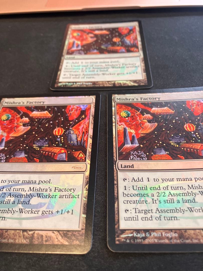 MTG 英語【Mishra's Factory】foil ジャッジ褒賞 秋