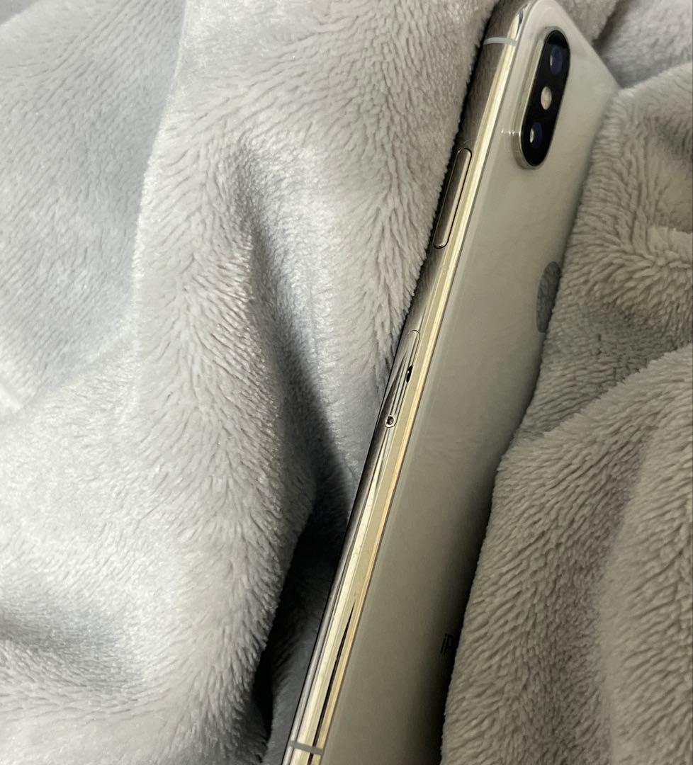 iPhone X 64GB シルバー 美品