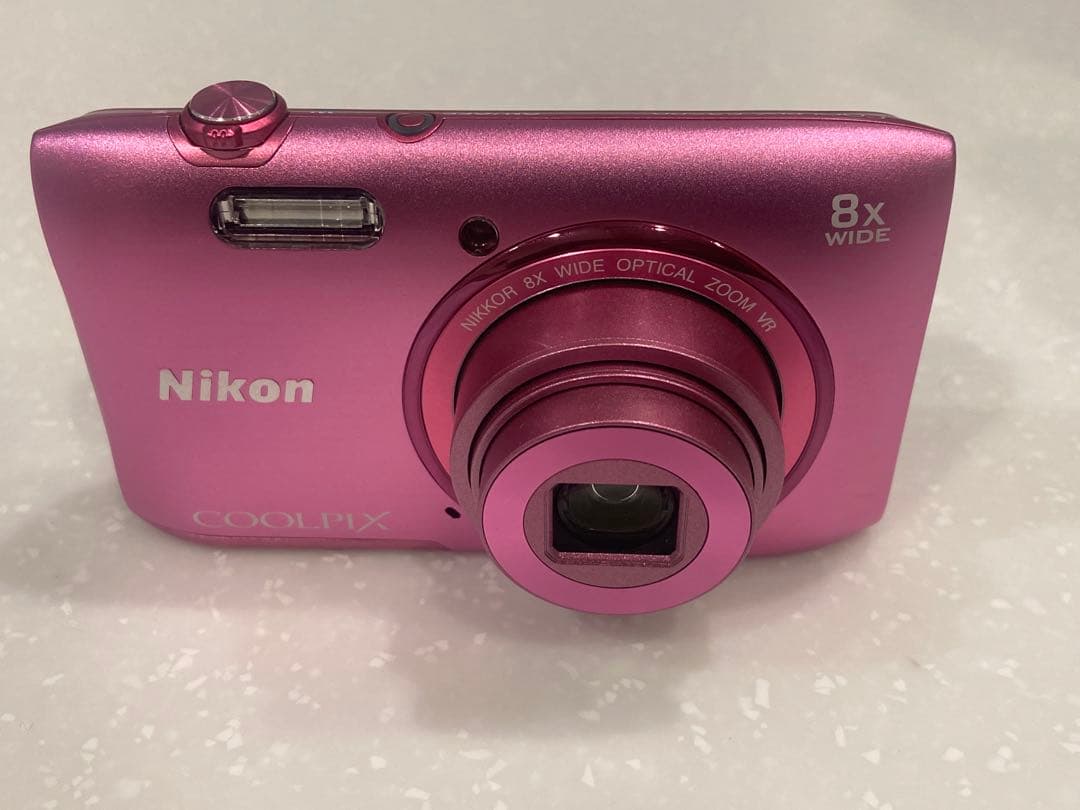 【美品】Nikon COOLPIX S3600 ピンク コンパクトデジタルカメラ