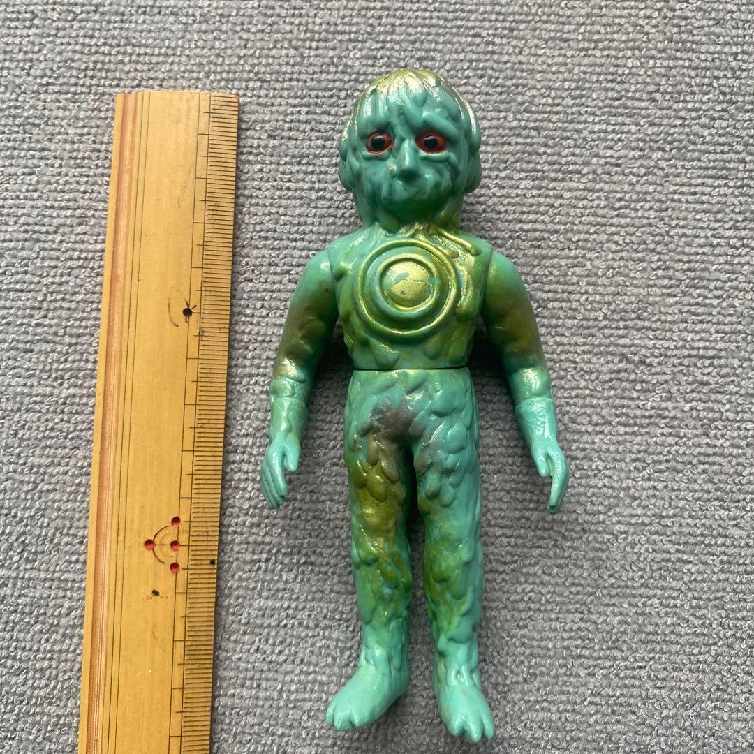 鉄人タイガーセブン/オイル原人] ブルマァク ソフビ 昭和ビンテージ