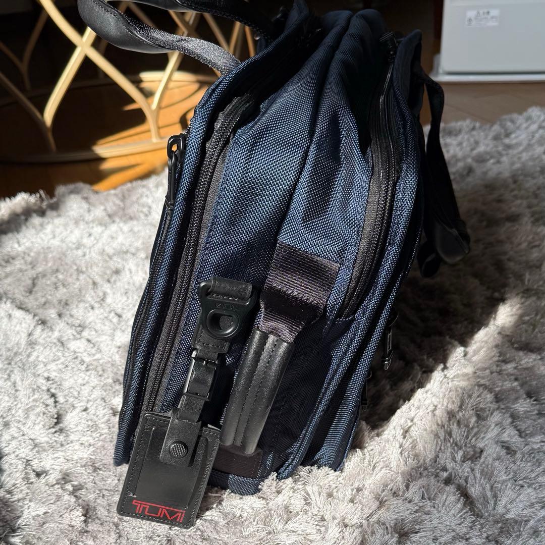 【美品】TUMI ビジネスバッグ ネイビー