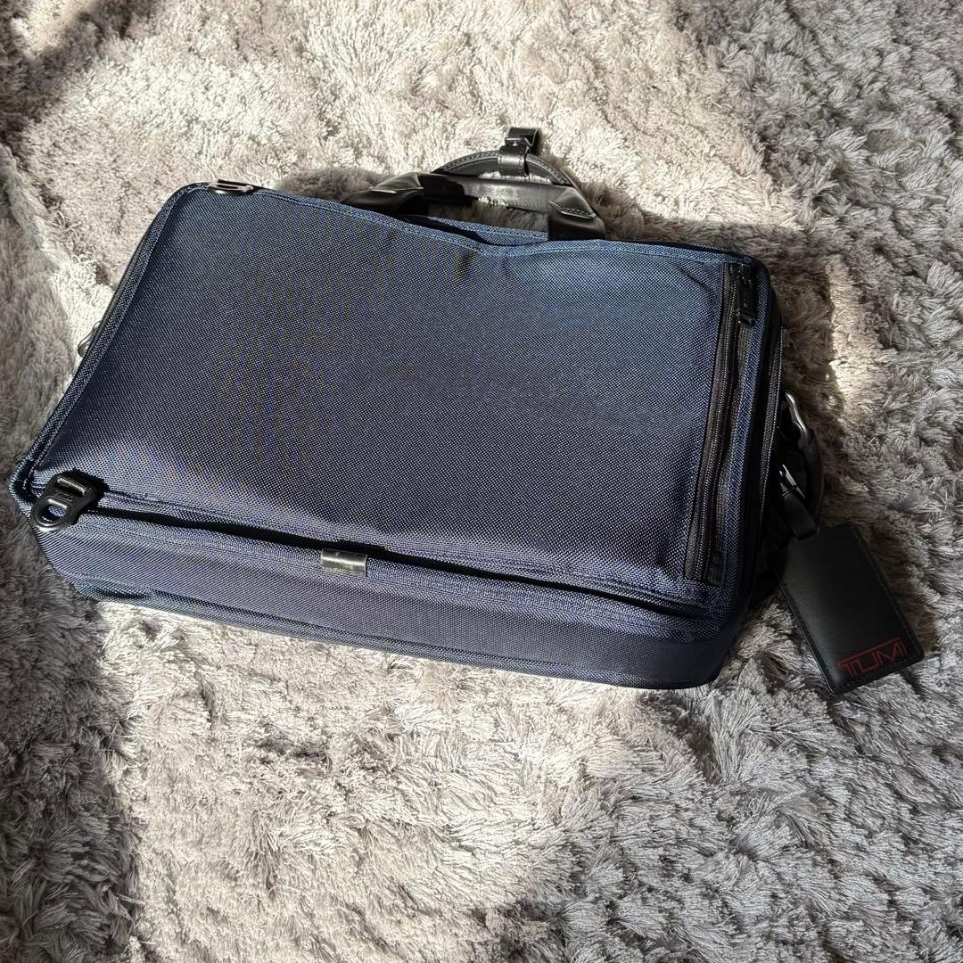 【美品】TUMI ビジネスバッグ ネイビー