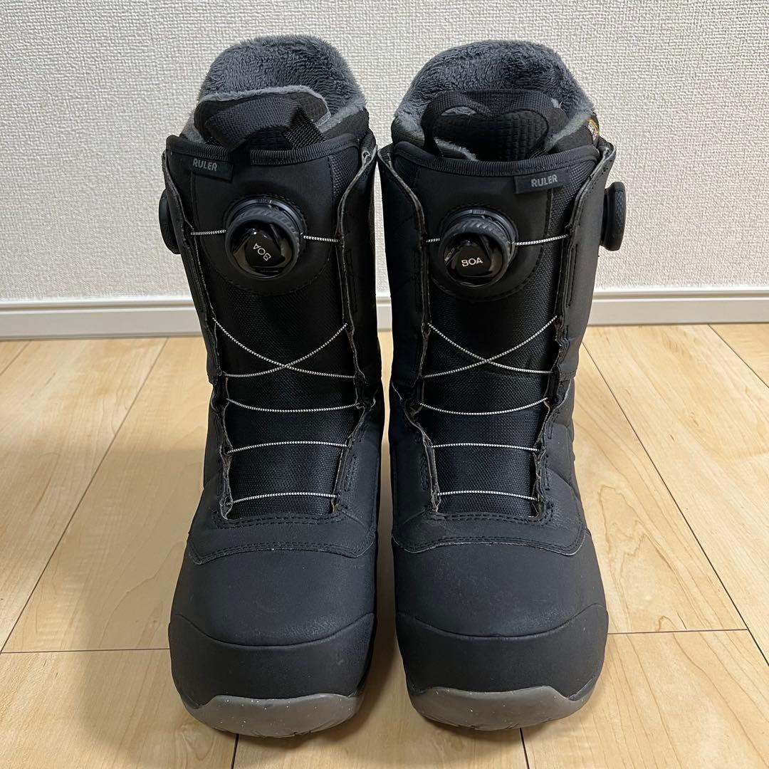 【美品_即日発送】BURTON スノボRULER BOA WIDE 27.5cm
