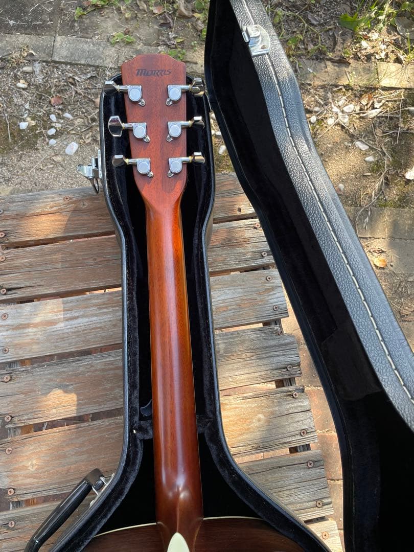 yu！！モーリスM-601アコースティックギターハカランダ材使用モデル