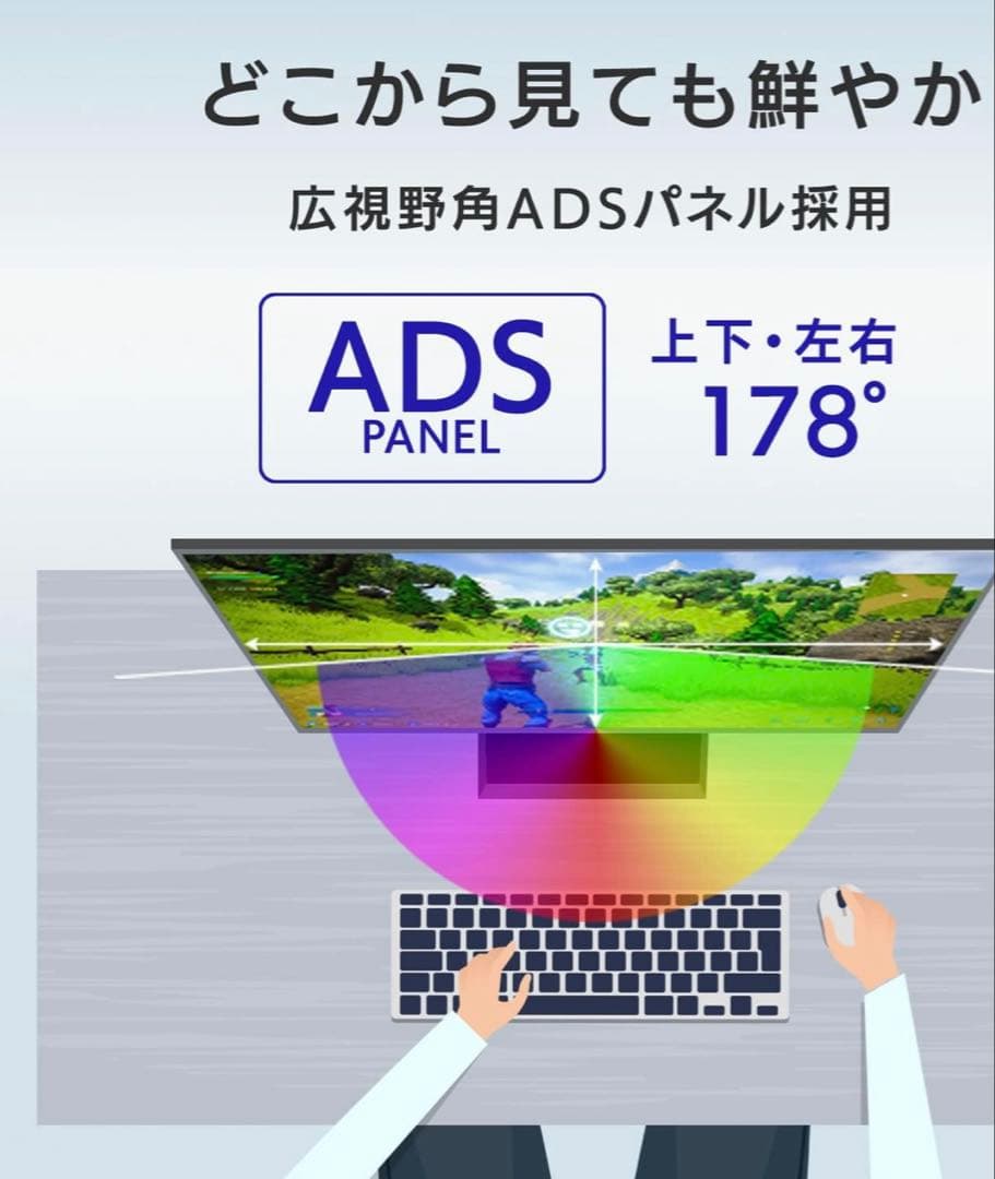 I-O DATA GigaCrysta 23.8インチ モニター　箱付き