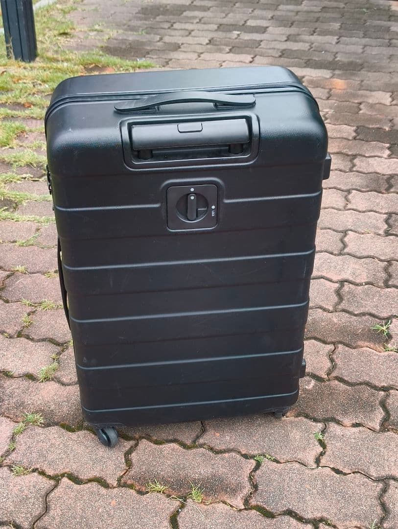 無印良品 ストッパー付き ハードキャリーケース 中型（60L） ブラック