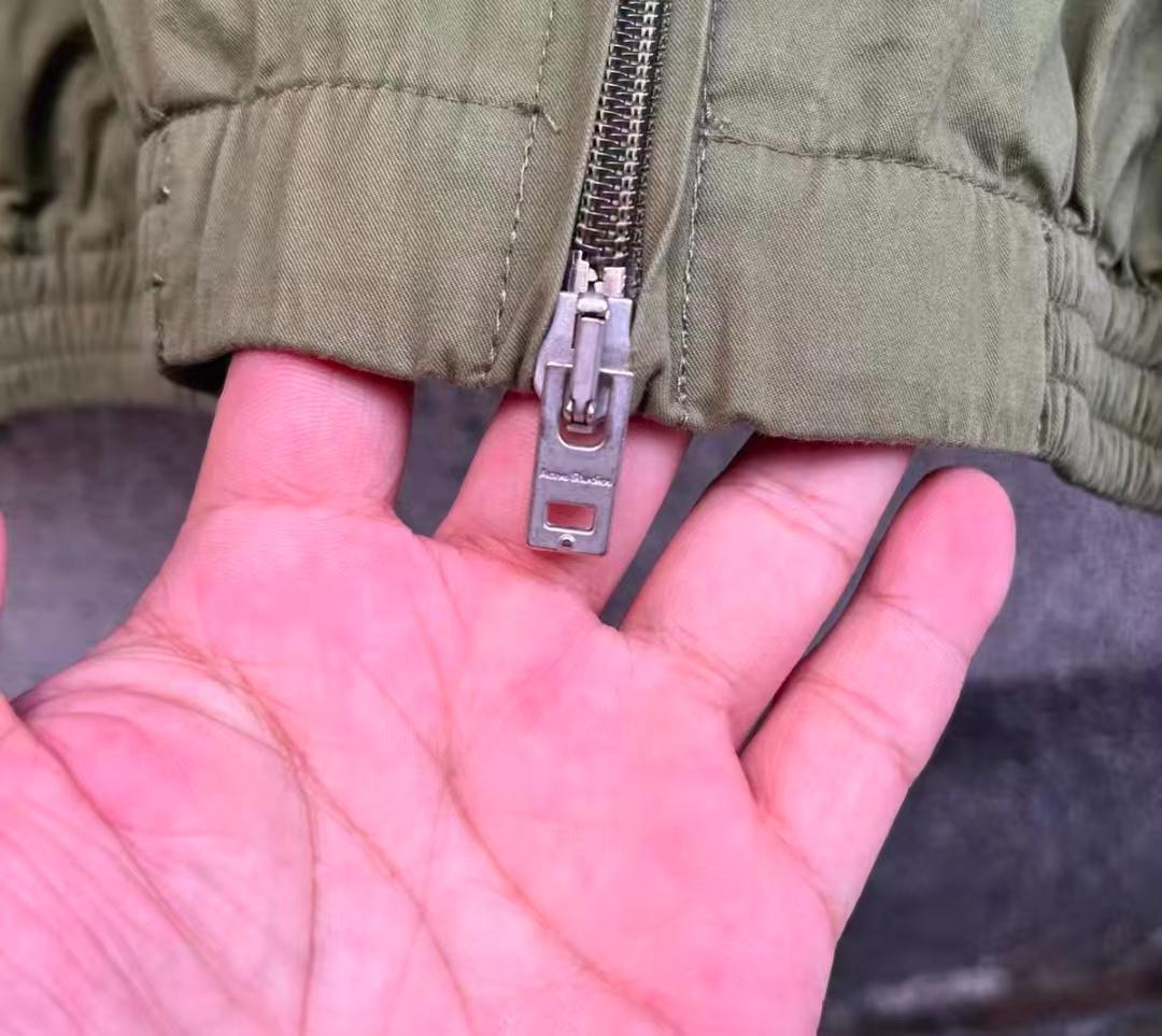 Acne Studios オリーブ ジップアップジャケット