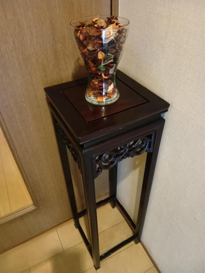 ▼2日だけ値下げします！　アンティーク風 花台 / サイドテーブル