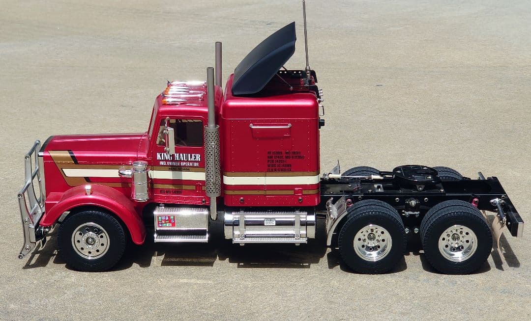 タミヤ キングハウラー ３速ギア ４chプロポ フルセット 完成済