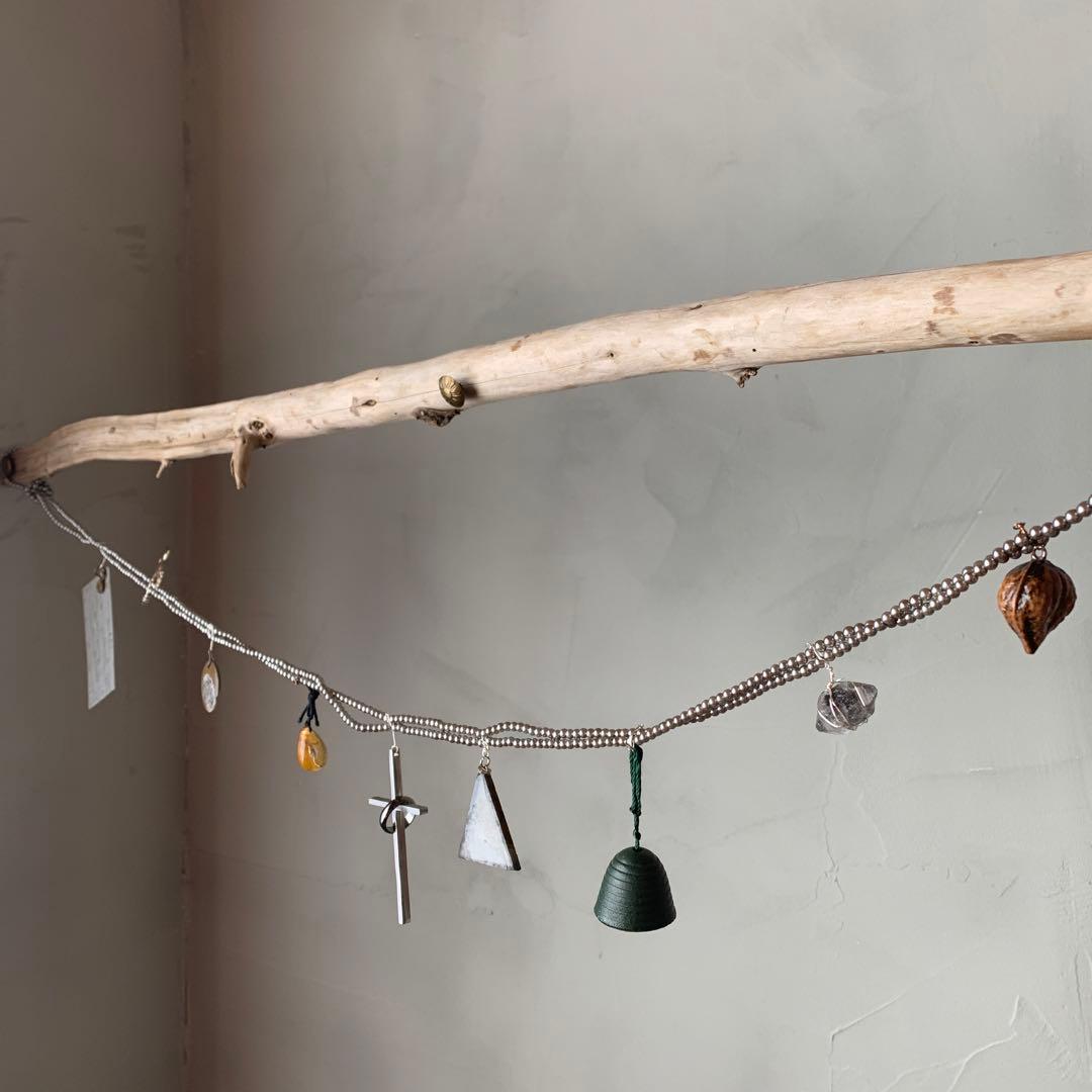 妻の作った　銀河鉄道の夜のガーランド　ますむらひろし派　標本のようなイメージ