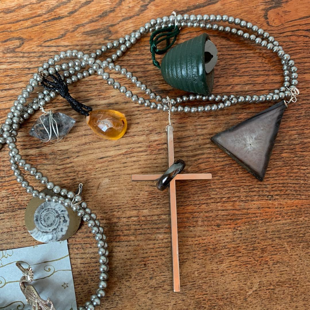 妻の作った　銀河鉄道の夜のガーランド　ますむらひろし派　標本のようなイメージ