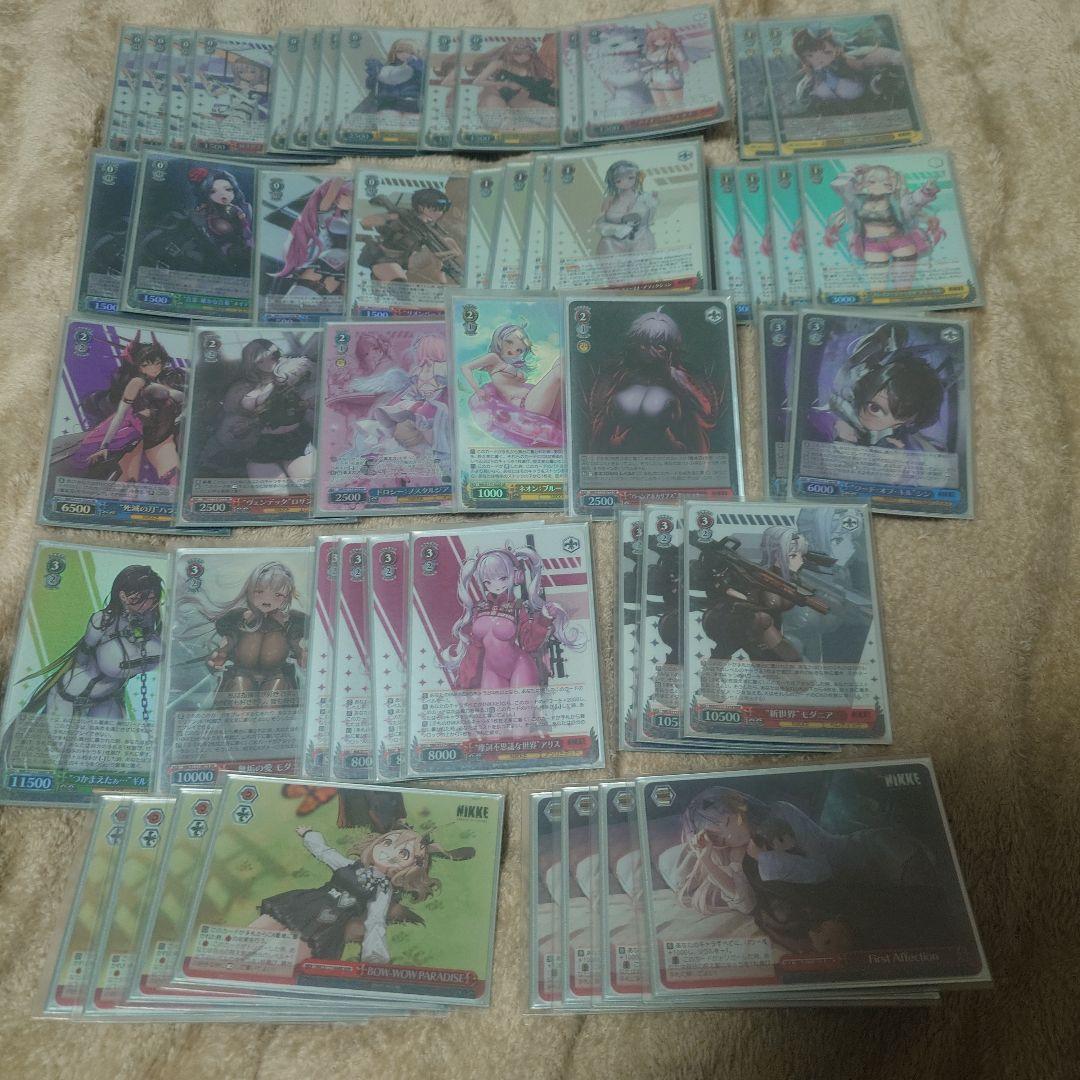 ニケ　扉電源　フルホイルデッキ(+少しサイン)+パーツ