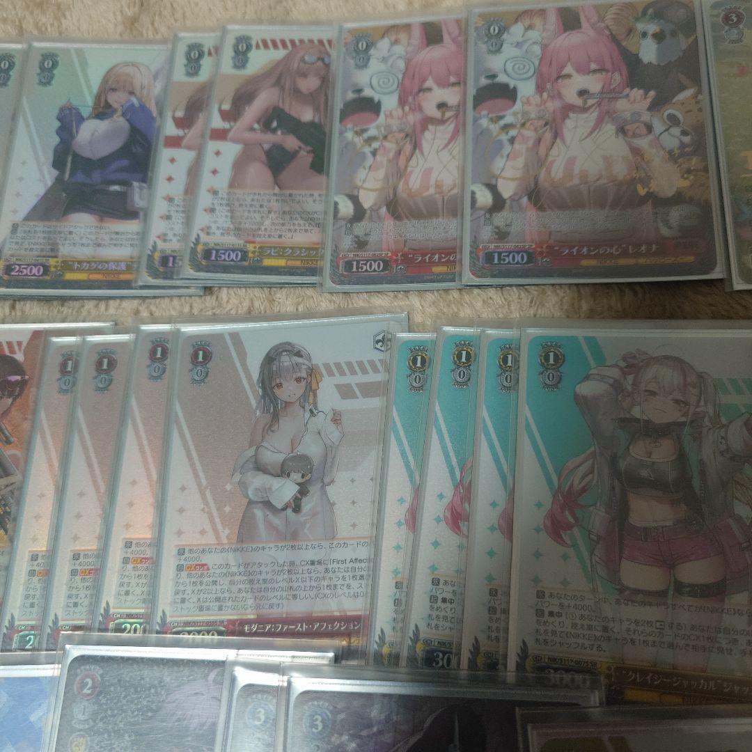 ニケ　扉電源　フルホイルデッキ(+少しサイン)+パーツ