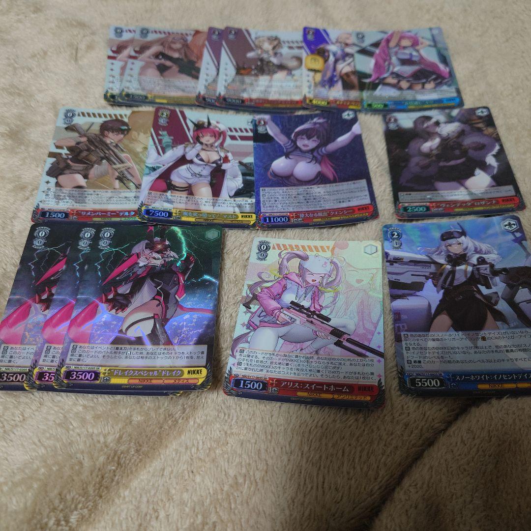 ニケ　扉電源　フルホイルデッキ(+少しサイン)+パーツ