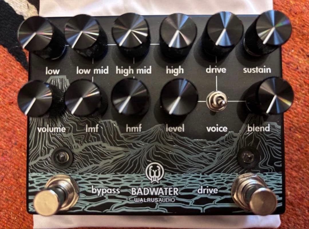 ベース WALRUS AUDIO BADWATER Bass Pre-Amp D.I.