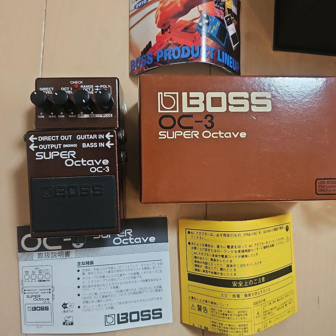 BOSS OC-3 SUPEROctave　ボス　スーパーオクターブ　中古美品