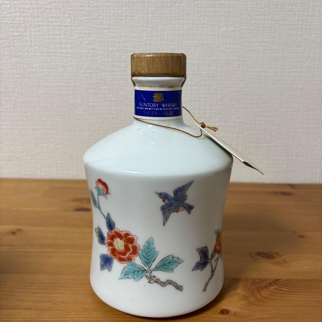 サントリーウイスキー　エクセレンス　有田焼　陶器ボトル　未開封