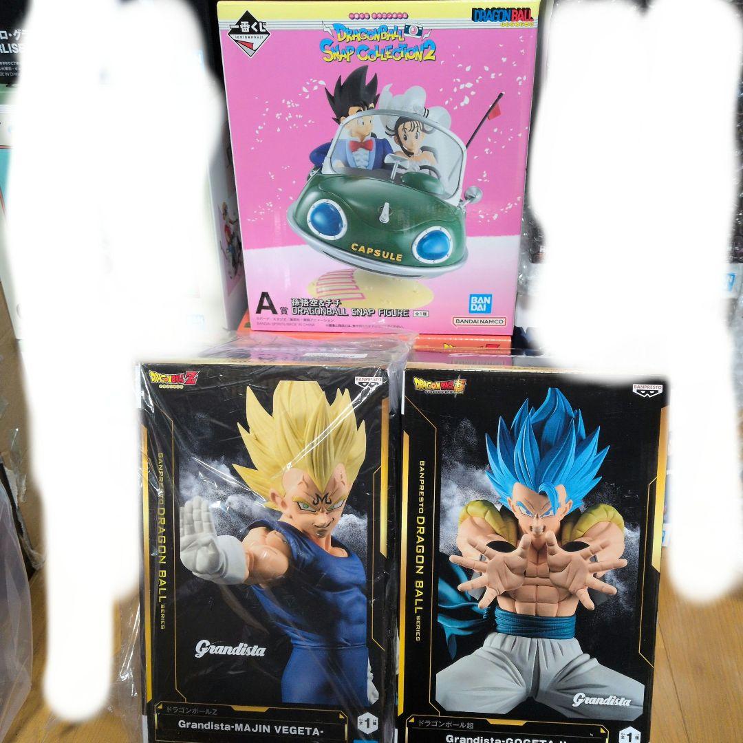 一番くじドラゴンボール孫悟空＆チチA賞Grandistaベジータ＆ゴジータ