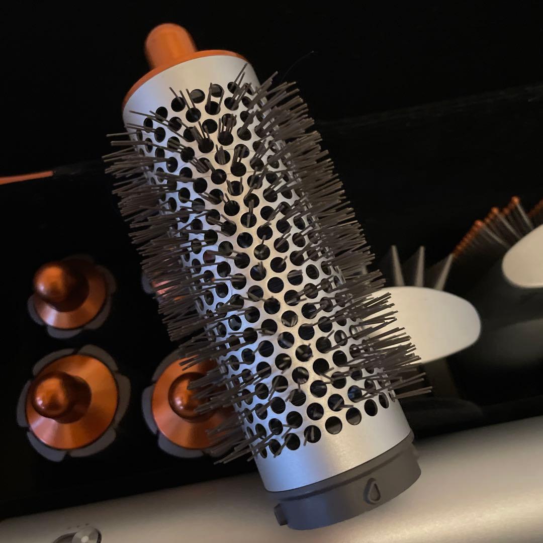 Dyson Airwrap シルバー オレンジ 収納ケース付き