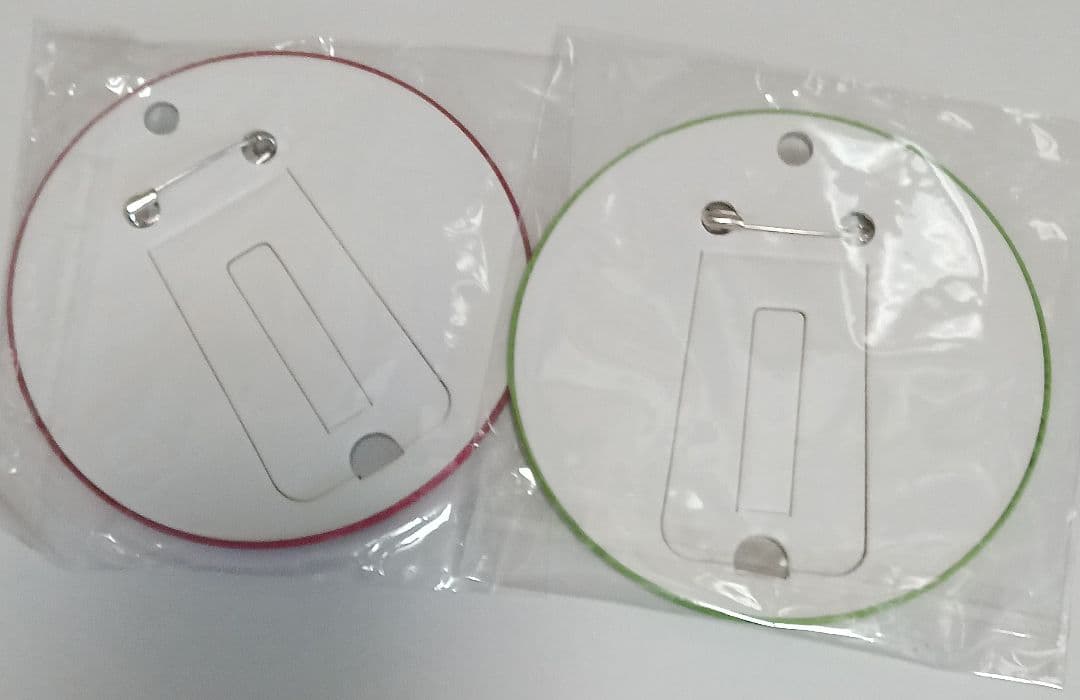 銀魂　ステンドグラス風　バッジ　スタンドCANバッジ　沖田総悟　土方十四郎