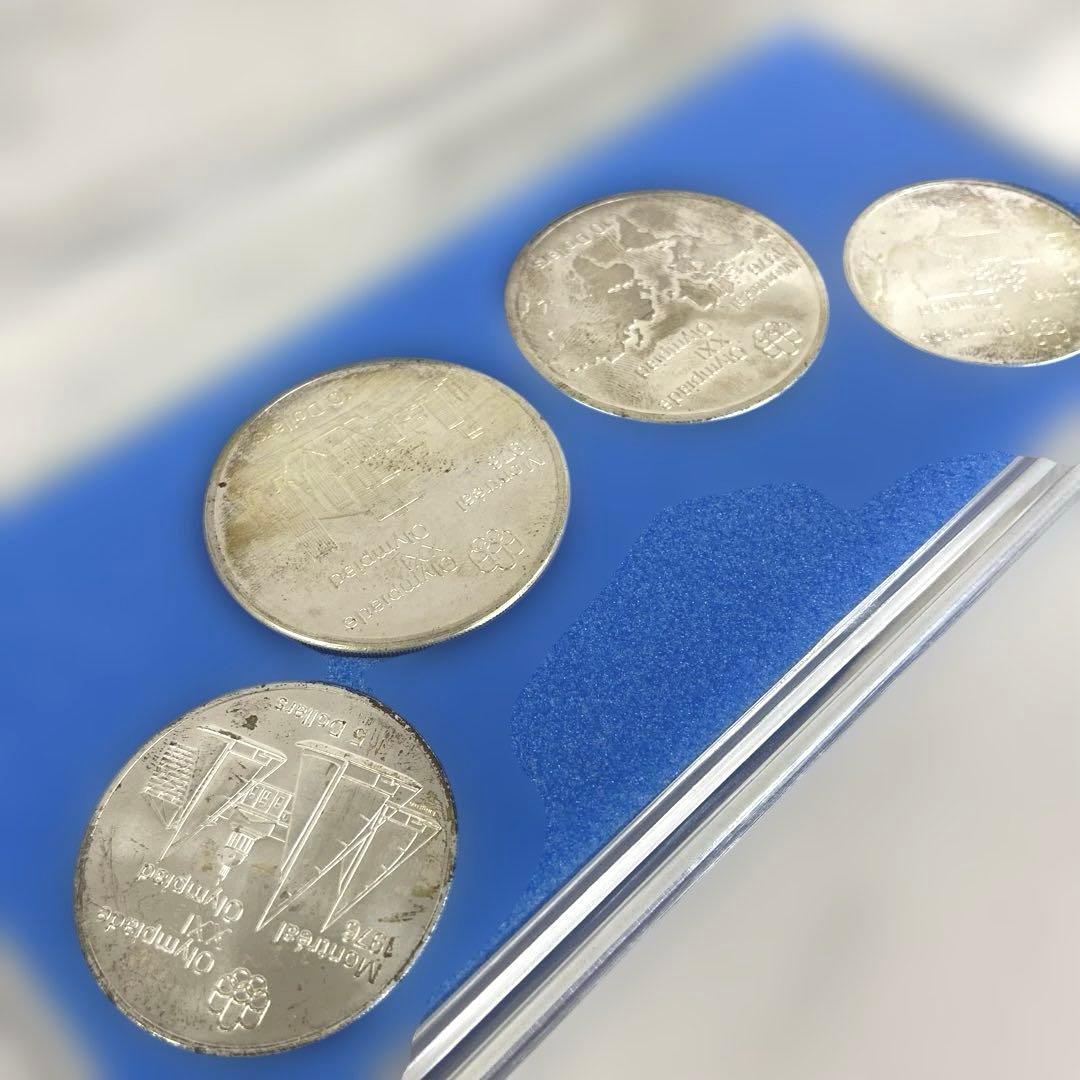 ＄第21回 オリンピック モントリオール大会 記念銀貨