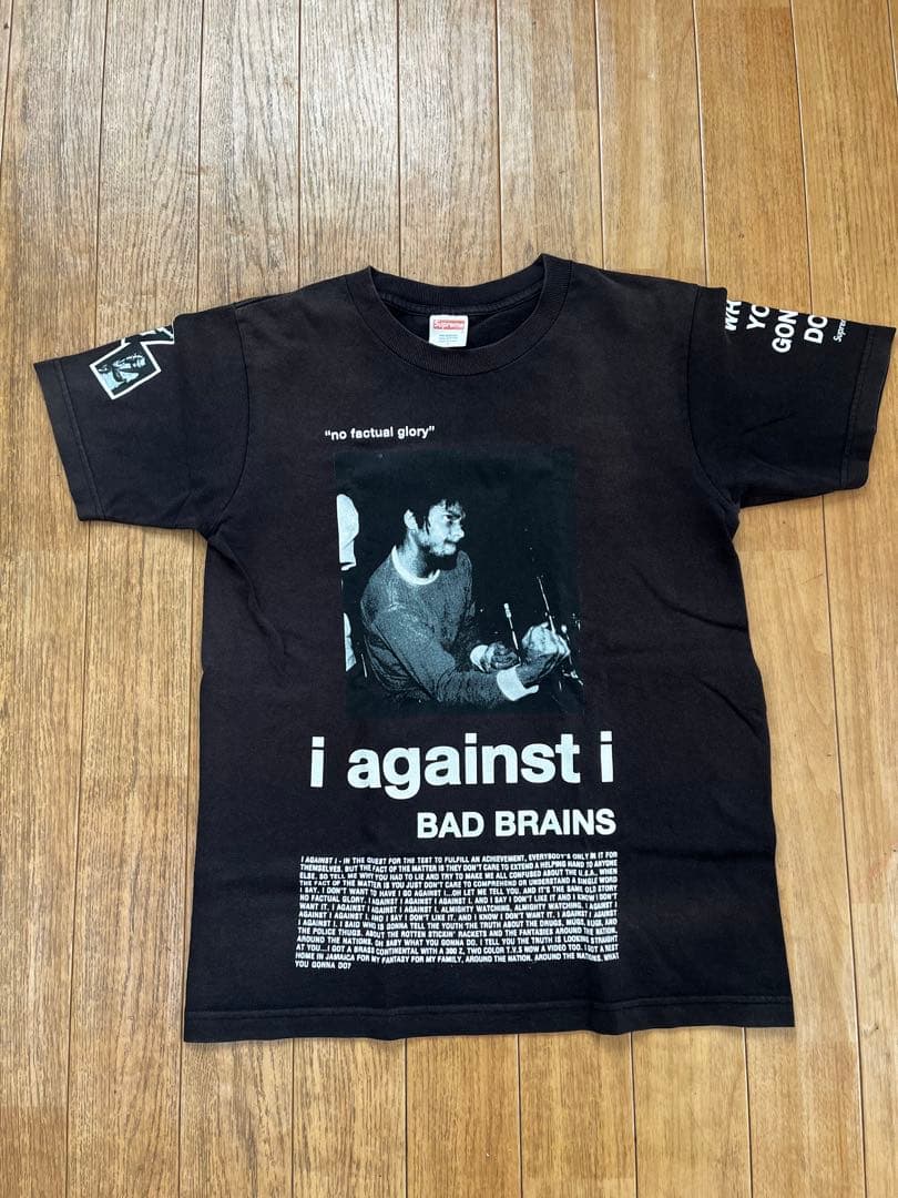 08SS supreme BAD BRAINS Tシャツ Black 希少