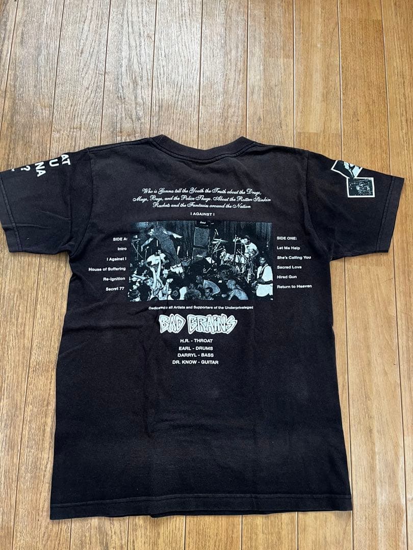 08SS supreme BAD BRAINS Tシャツ Black 希少