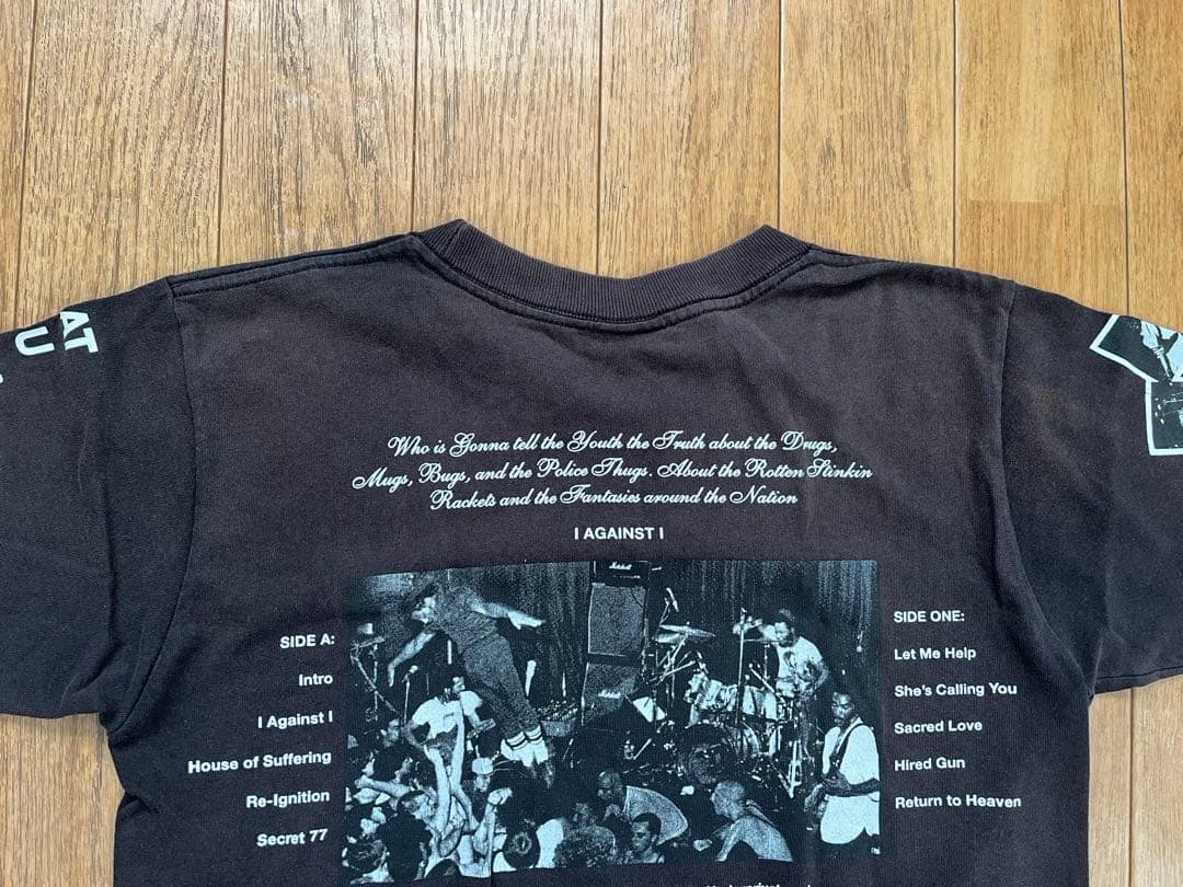 08SS supreme BAD BRAINS Tシャツ Black 希少