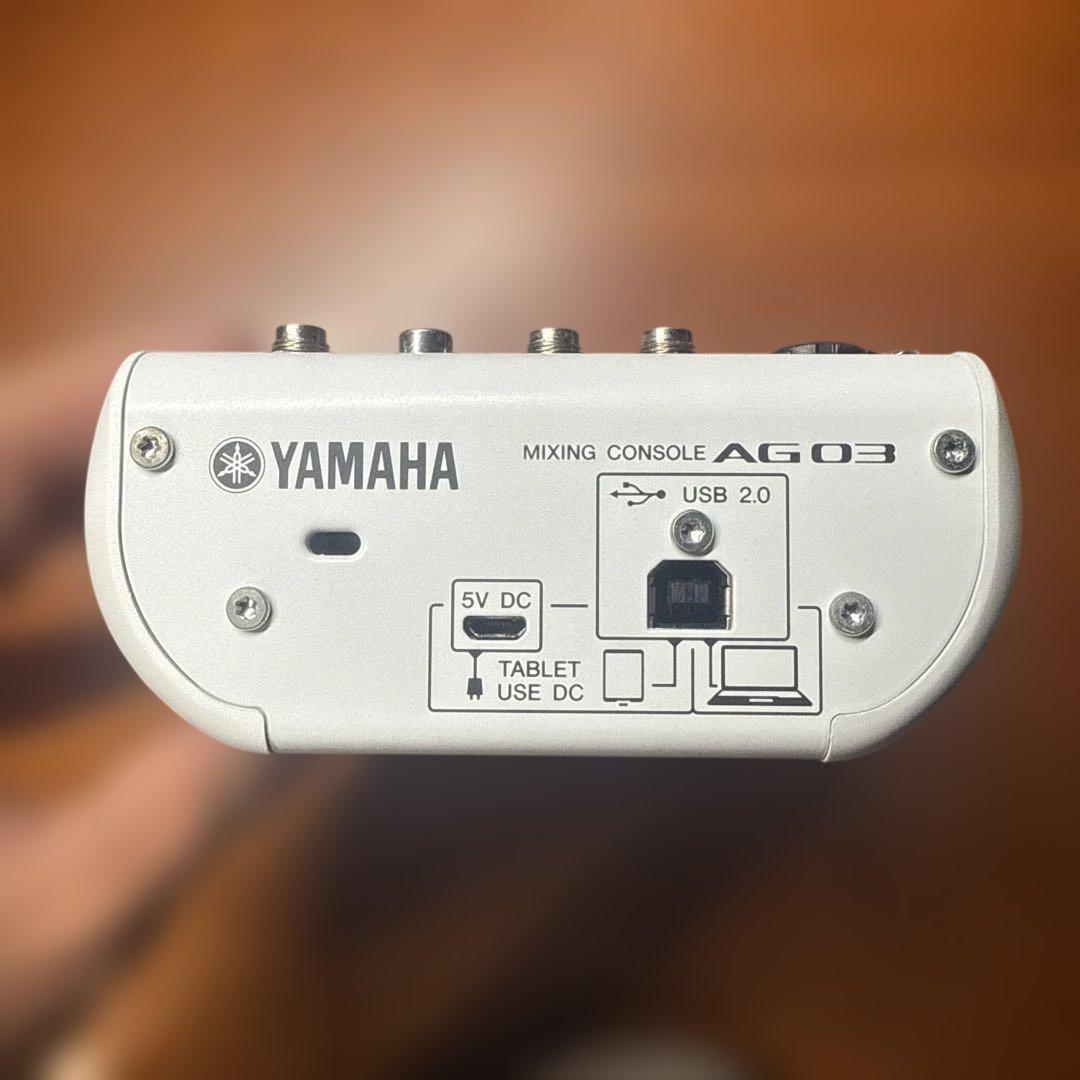 オーディオインターフェース YAMAHA AG03