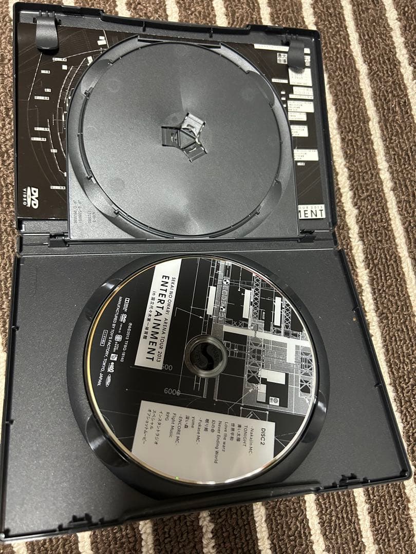 SEKAI NO OWARI DVD 4枚セット 引退品