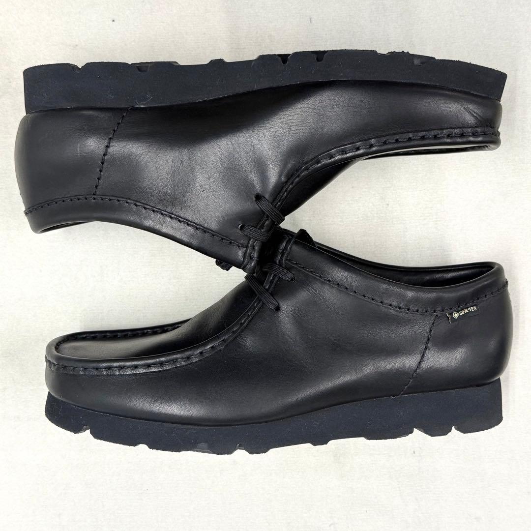 CLARKS Wallabee GTX goretex レザー ブラック