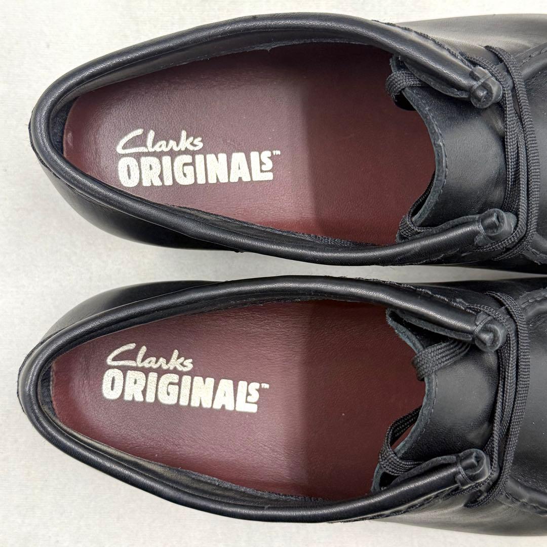 CLARKS Wallabee GTX goretex レザー ブラック