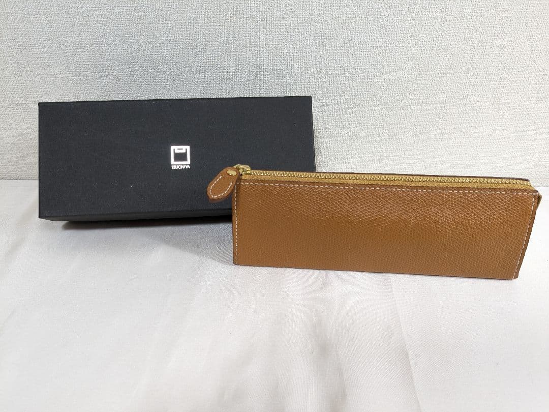 【新品未使用】 土屋鞄製造所 ペンケース ブラウン