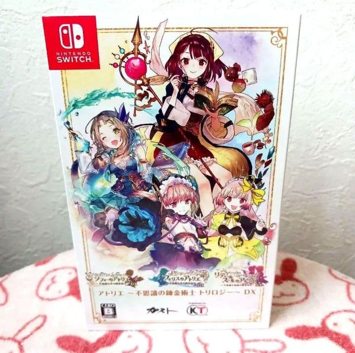 アトリエ　不思議の錬金術士トリロジーDX　Switch　開封済み
