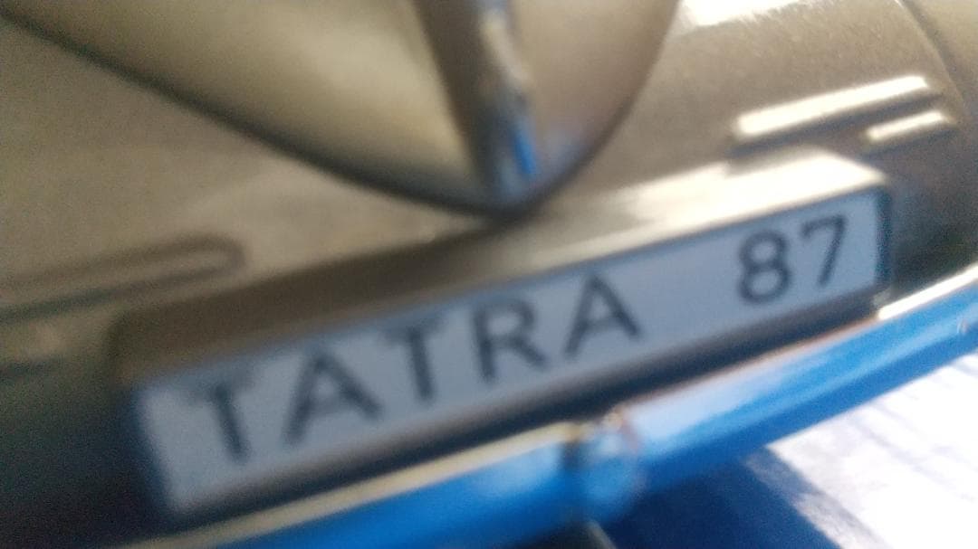 MODEL CAR GROUP 1:18 TATRA87 ミニカー