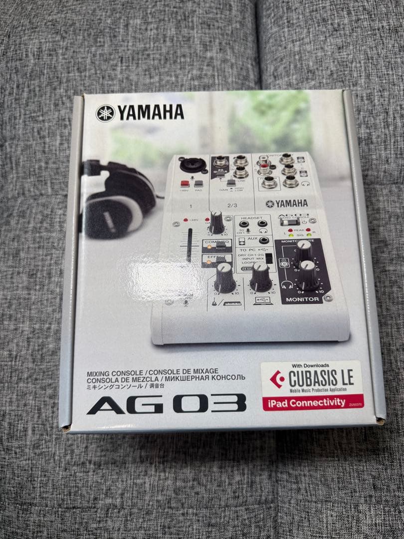 【極美品✨】 YAMAHA AG03 付属品完備