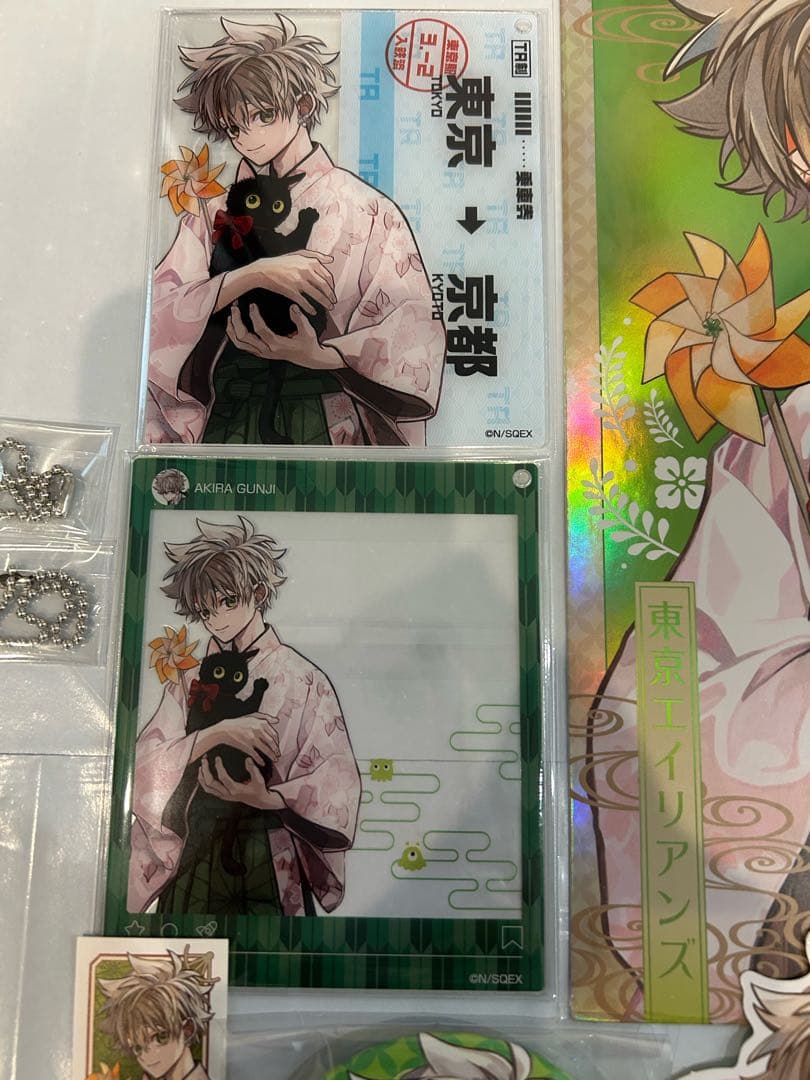 東京エイリアンズ　推し旅　ビッグアクリルスタンド　ステッカー　郡司晃