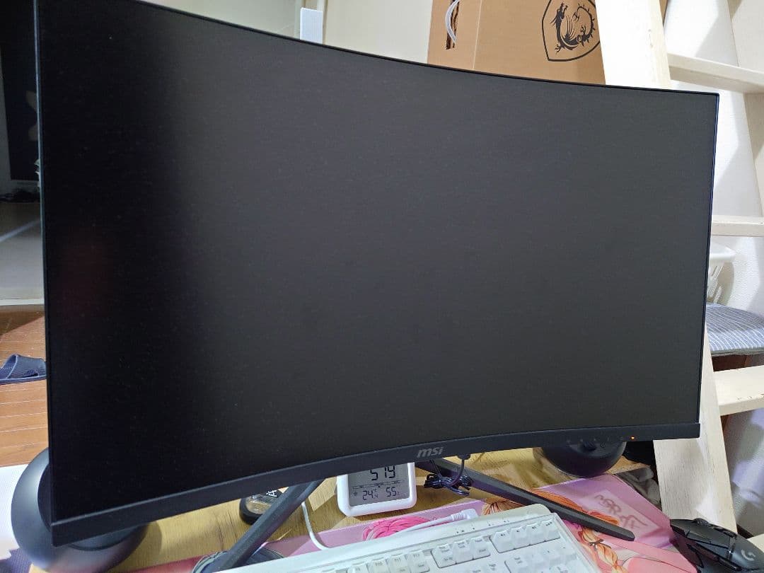 MSI 湾曲ゲーミングモニター G271CQP E2 27インチ WQHD VQ