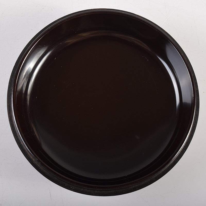 茶道具　塗師　中村宗哲作　織部好　梅鉢香合　松尾流不染斎極め箱　D　R8515