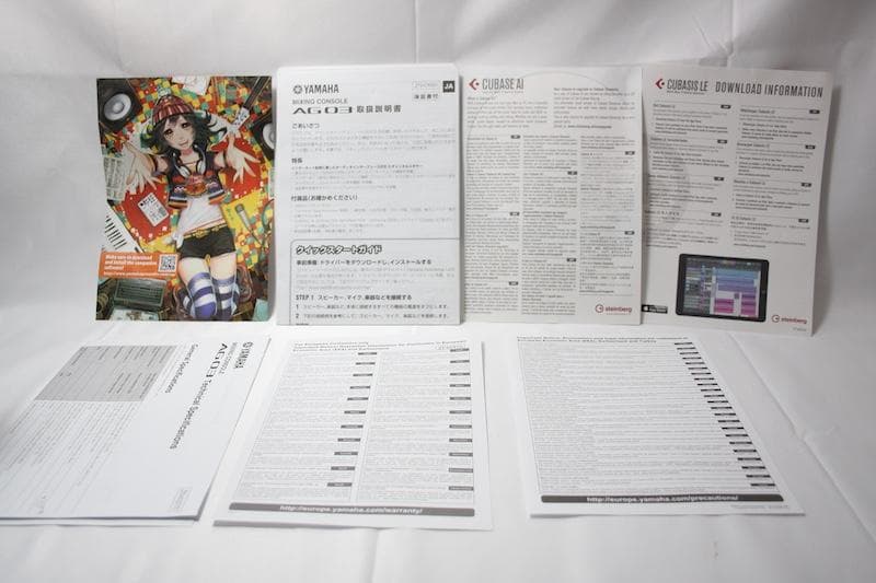 YAMAHA AG03 付属品完備 オーディオインターフェイス