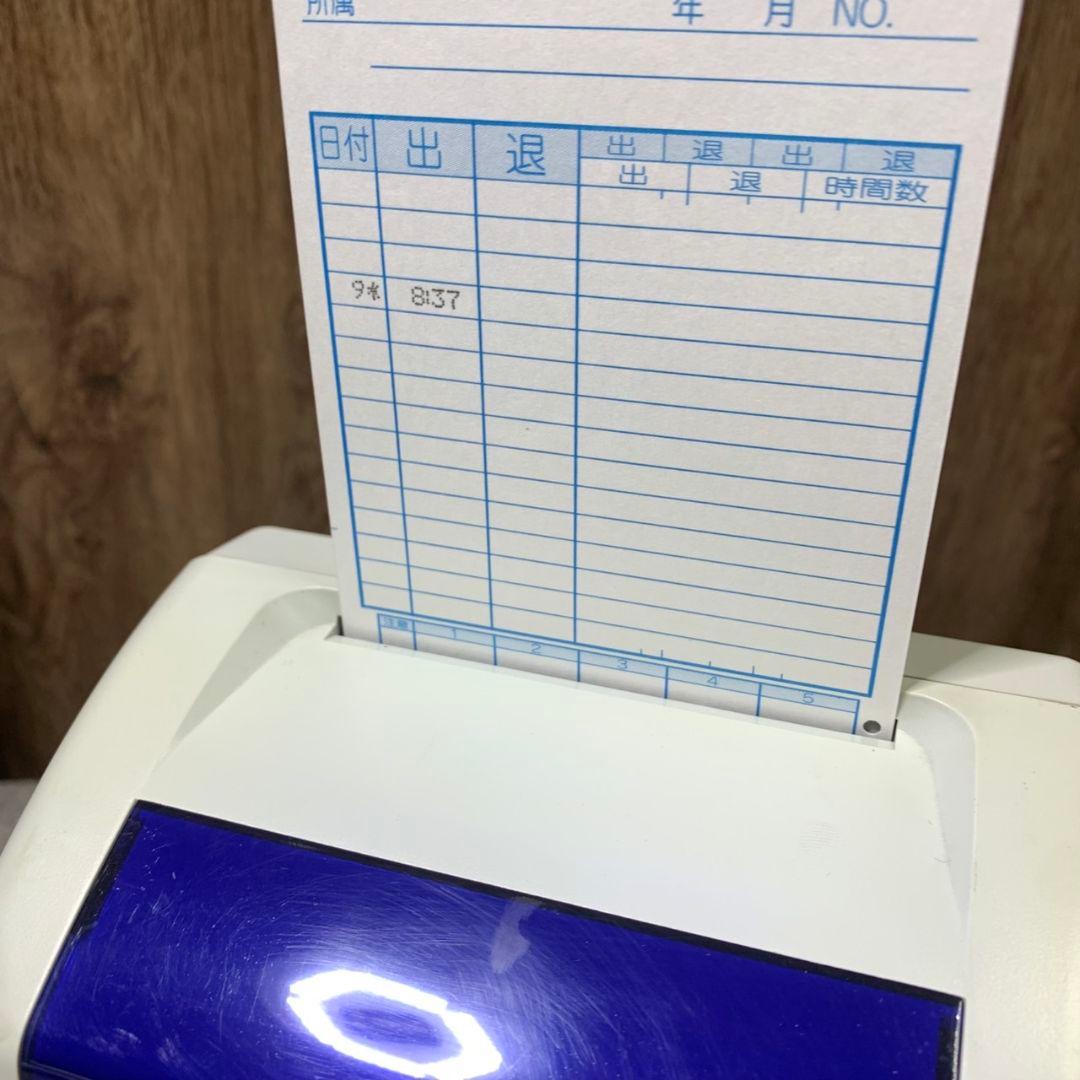 I078\" MAX マックス タイムレコーダー ER-110SIV