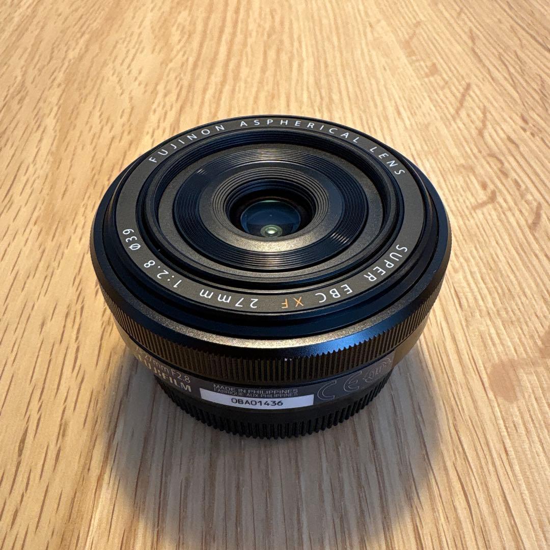 富士フイルム FUJIFILM 単焦点レンズ XF27mm f2.8