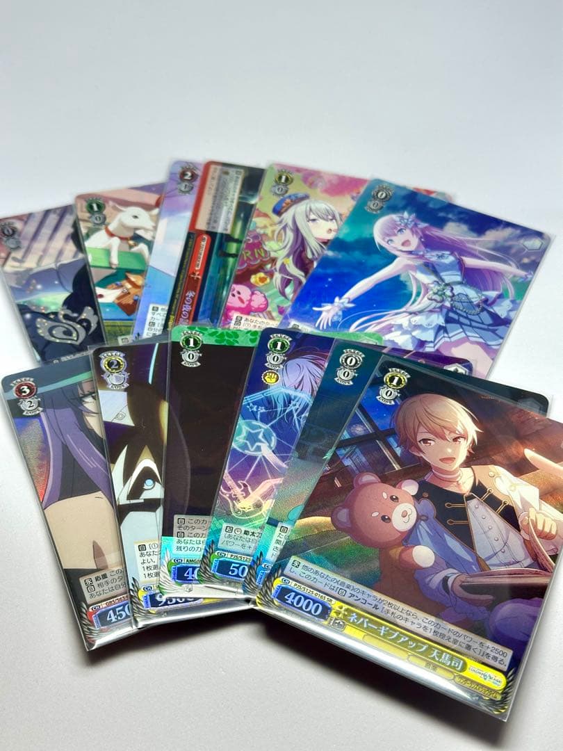 ヴァイスシュヴァルツ　黒板に咲くサクラ 巡音ルカ サイン